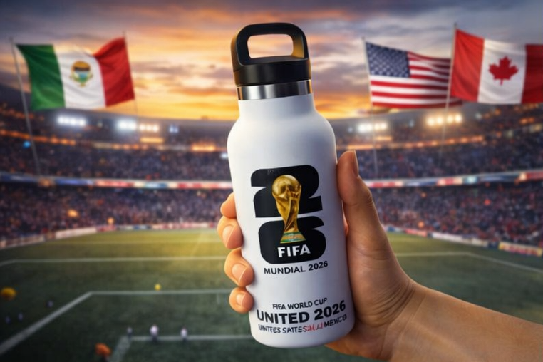 Termo 25.3 oz / 750 ml Mundial 2026