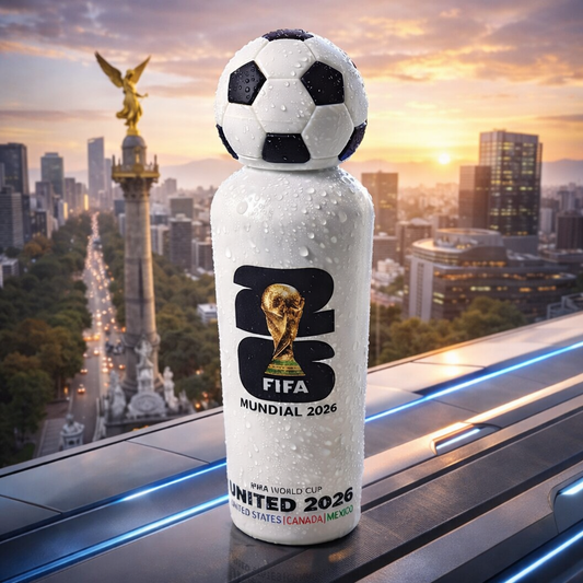 Termo 750 ml con Tapa Balón Mundial 2026