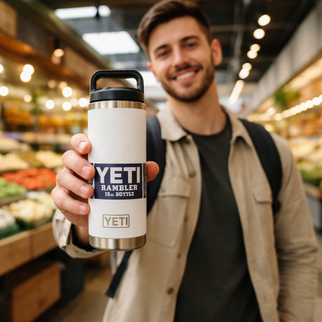 Termo YETI Bottle 18 Oz. Acero Inoxidable