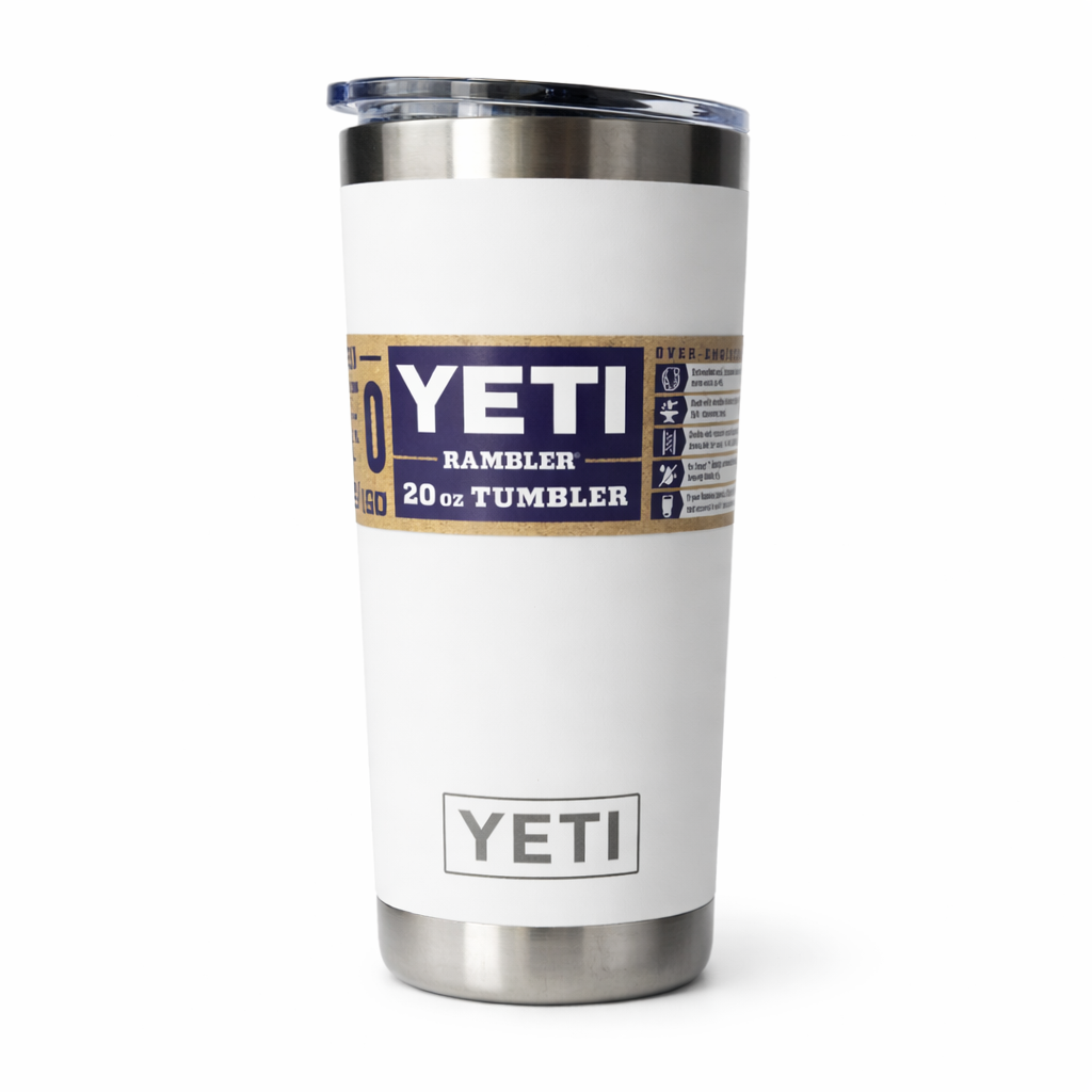 Yeti Tumbler 20oz Tapa Magslider Vaso Térmico Termo